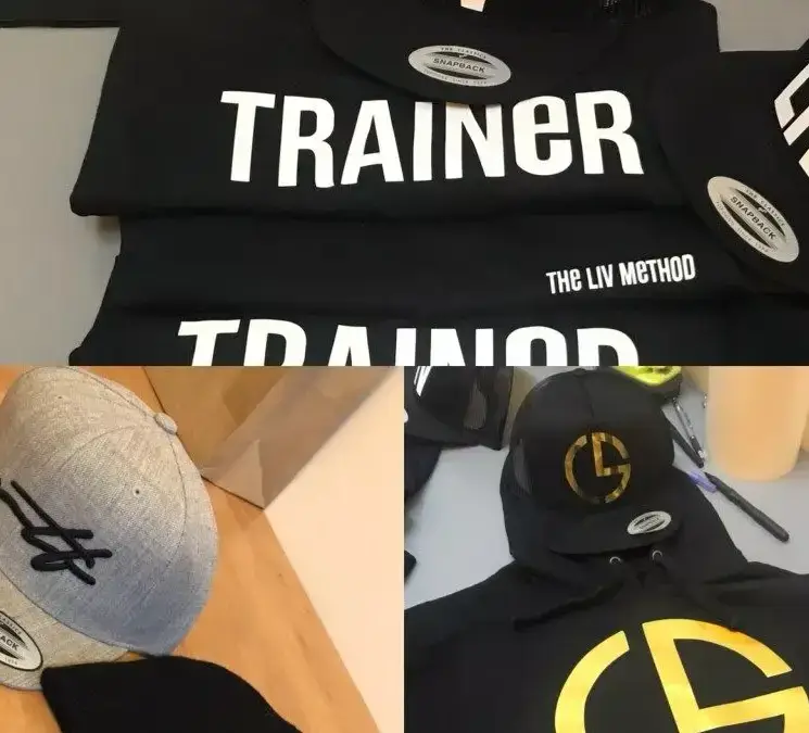 Offering custom clothing branding and printing