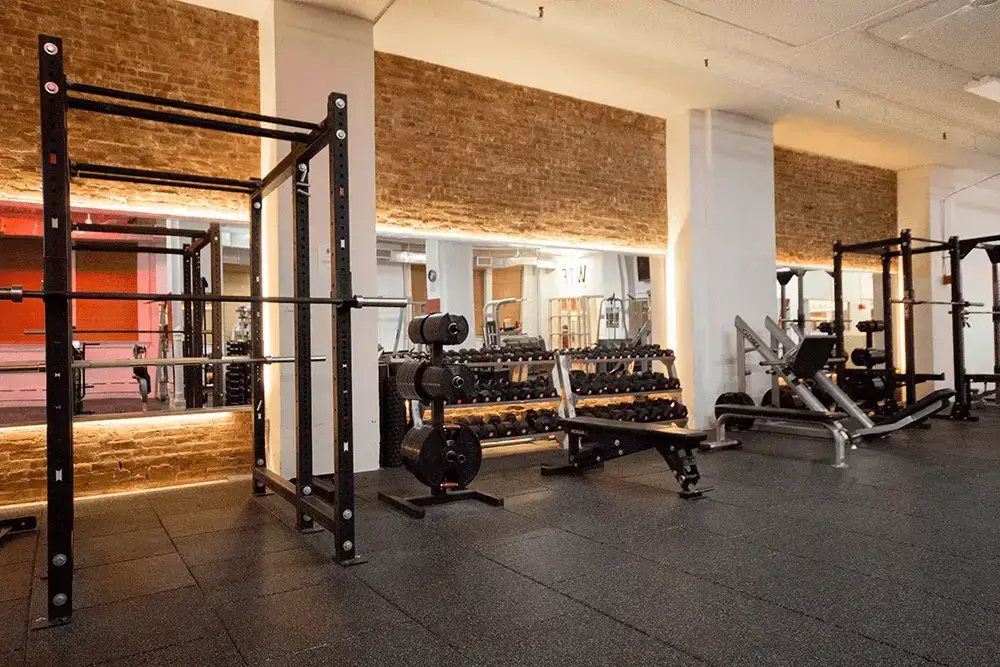 Another workout area at WTF that has even more equipment for trainees to work on their boxing skills.